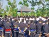 Polsek Padas Kawal Jalan Sehat Warga Pencak Silat IKS-PI 