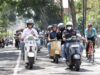Semarak Hari Kemerdekaan ke-80 RI, Forkopimda Magetan Gelar Touring Kemerdekaan Bersama Komunitas Vespa