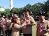 Kapolres Magetan Terima Lencana Pancawarsa I pada HUT ke-64 Pramuka, Catat Sebagai Kapolres Magetan Pertama Penerima penghargaan tersebut