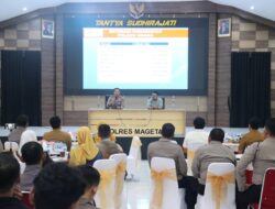 Kapolres Magetan dan PBVSI Gelar Audiensi Bersama Media, Paparkan Hasil Sukses Final Four dan Grand Final Livoli 2025