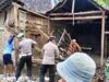 Sinergi TNI-Polri, BPBD, dan Warga Gotong Royong Evakuasi Rumah Roboh Akibat Hujan Angin di Kartoharjo
