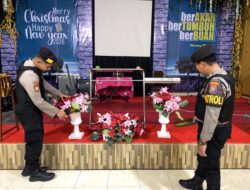 Sterilisasi Gereja, Polres Ngawi Pastikan Ibadah Aman Sterilisasi Gereja, Polres Ngawi Pastikan Ibadah Aman