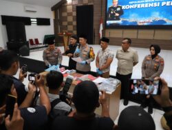 Hari Pertama Ops Pekat Semeru 2026, Polres Magetan Sita 21,38 Gram Sabu dan Amankan 3 Pelaku