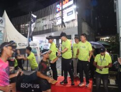 Polres Magetan wadahi komunitas lari selama Bulan Ramadhan dengan membuat event tiap minggu.