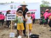Polres Magetan dan Bhayangkari Hijaukan Lahan Kritis, Libatkan Anak TK Tanamkan Cinta Lingkungan